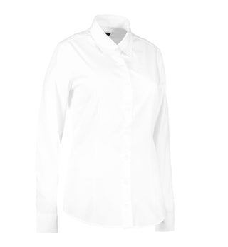 ID Damen Poplin Bluse 0235 Care