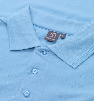 PRO Wear by ID Herren Pocket-Poloshirt 0320 Hellblau