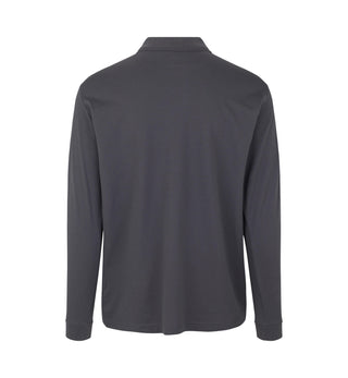 PRO Wear by ID Herren Longsleeve Polo mit Druckknopf 0336