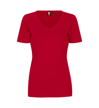 ID Damen V-Shirt 0506 Interlock