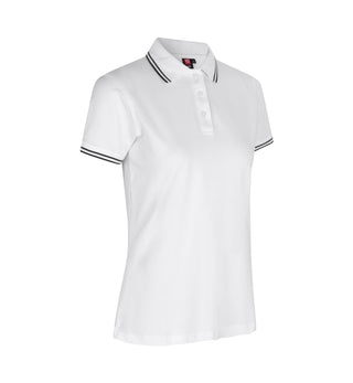 ID Damen Stretchpoloshirt 0523 Kontrast