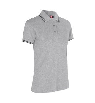 ID Damen Stretchpoloshirt 0523 Kontrast