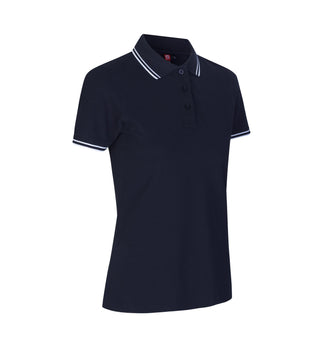 ID Damen Stretchpoloshirt 0523 Kontrast