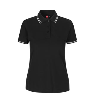 ID Damen Stretchpoloshirt 0523 Kontrast