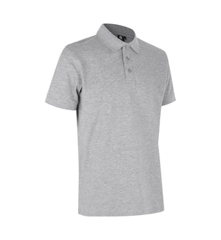 ID Herren Stretchpoloshirt 0525 Grau meliert