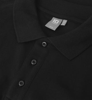 ID Herren Stretchpoloshirt 0525 Schwarz