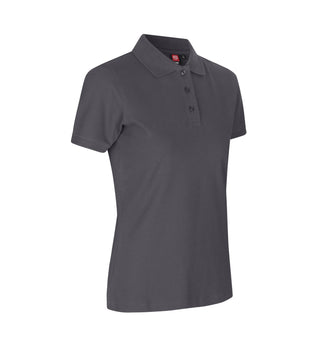 ID Damen Stretchpoloshirt 0527 Koks