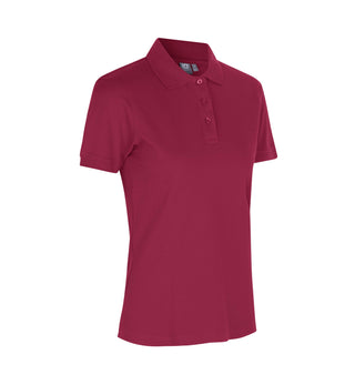 ID Damen Stretchpoloshirt 0527 Cerise