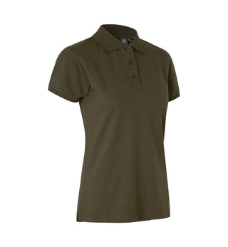 ID Damen Stretchpoloshirt 0527 Oliv