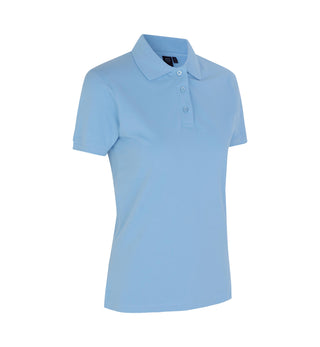 ID Damen Stretchpoloshirt 0527 Hellblau