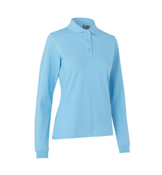 ID Damen Longsleeve Polo Stretch 0545