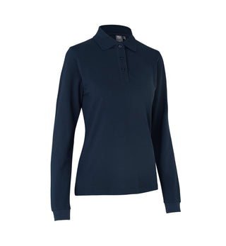 ID Damen Longsleeve Polo Stretch 0545