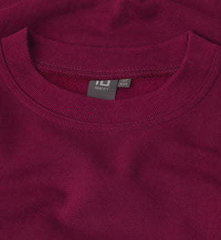 ID Herren Sweatshirt 0600 Klassisch Bordeaux