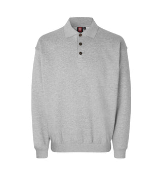 ID Herren Polo-Sweatshirt 0601 Klassisch