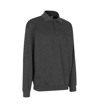 ID Herren Polo-Sweatshirt 0601 Klassisch