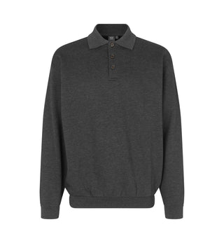 ID Herren Polo-Sweatshirt 0601 Klassisch