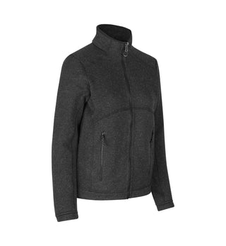 ID Damen Strick Fleecejacke 0848 Zip-n-Mix