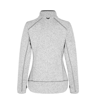 ID Damen Strick Fleecejacke 0848 Zip-n-Mix