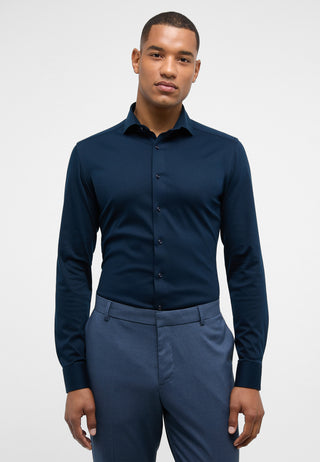 ETERNA 2159 YS82 Hemd Slim Fit Jersey Shirt Langarm