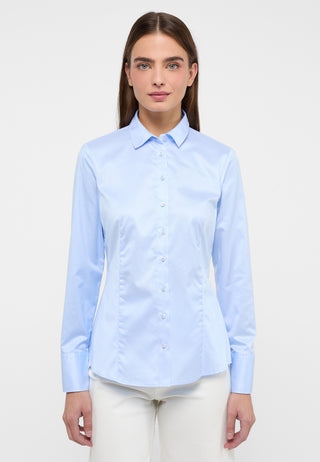 ETERNA 5008 D10Y  Bluse Fitted Cover Shirt Langarm