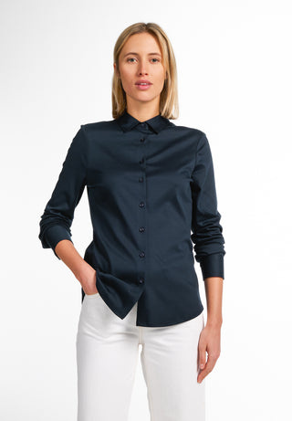 ETERNA 5158 DF05 Bluse Fitted Jersey Shirt Langarm