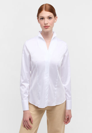 ETERNA 5352 D282 Bluse Regular Satin Shirt Langarm