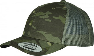 Flexfit Trucker Cap 6606MC Retro Multicam