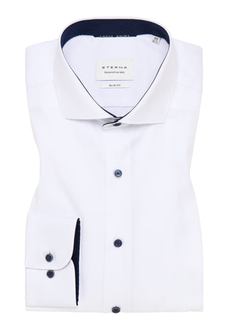 ETERNA 8819 F142 Hemd Slim Fit Cover Shirt Langarm