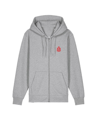 Pollmer unisex Cultivator 2.0 Zip-thru Hoodie STSU179