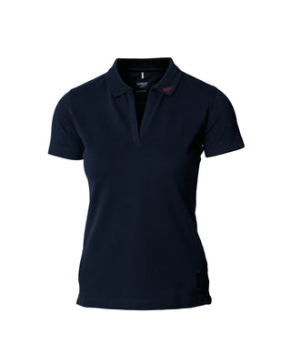 Redline Data Damen V-Neck Poloshirt Harvard