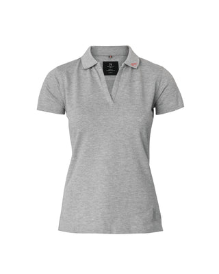 Redline Data Damen V-Neck Poloshirt Harvard