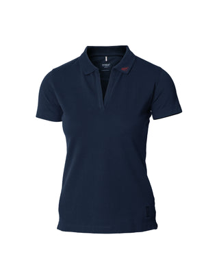 Redline Data Damen V-Neck Poloshirt Harvard