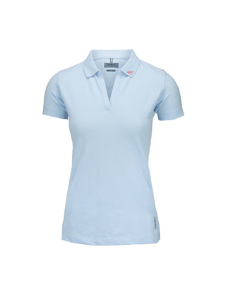 Redline Data Damen V-Neck Poloshirt Harvard