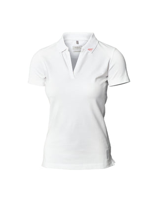 Redline Data Damen V-Neck Poloshirt Harvard