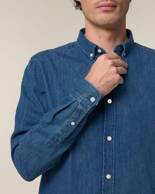 Stanley/Stella Herren Stanley Denim Shirt Denim Hemd STWM967