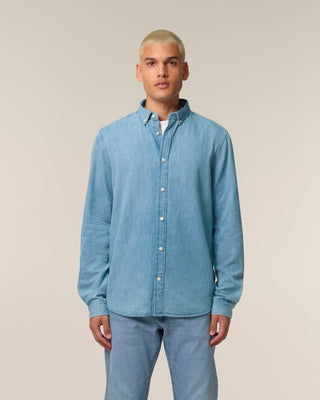 Stanley/Stella Herren Stanley Denim Shirt Denim Hemd STWM967