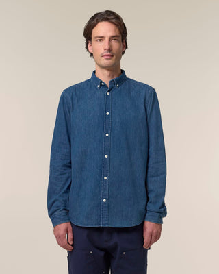 Stanley/Stella Herren Stanley Denim Shirt Denim Hemd STWM967