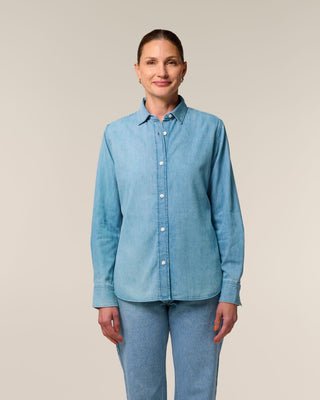 Stanley/Stella Damen Stella Denim Shirt Denim Bluse STWW970