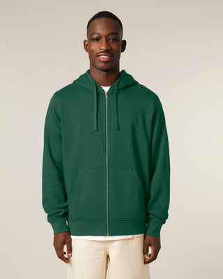 Stanley/Stella Unisex Mixer Zip-thru Hoodie STSU205 Bottle Green