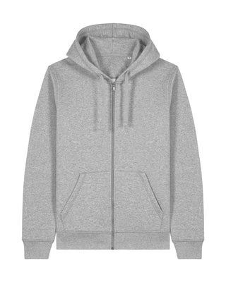 Stanley/Stella Unisex Mixer Zip-thru Hoodie STSU205 Heather Grey