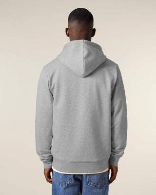 Stanley/Stella Unisex Mixer Zip-thru Hoodie STSU205 Heather Grey