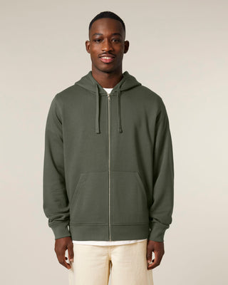 Stanley/Stella Unisex Mixer Zip-thru Hoodie STSU205 Khaki