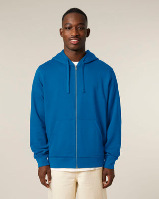 Stanley/Stella Unisex Mixer Zip-thru Hoodie STSU205 Royal Blue