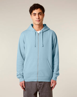 Stanley/Stella Unisex Mixer Zip-thru Hoodie STSU205 Sky blue