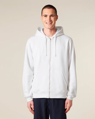 Stanley/Stella Unisex Mixer Zip-thru Hoodie STSU205 White