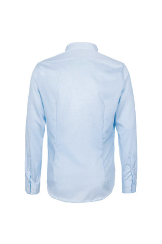 Hakro Herren/Unisex Hemd 105 Business Regular himmelblau