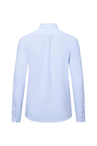 Hakro Damen Bluse 138 Oxford Bluse himmelblau