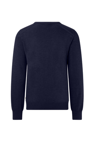 Hakro Herren/Unisex Pullover 156  Pullover Merino-Wolle tinte