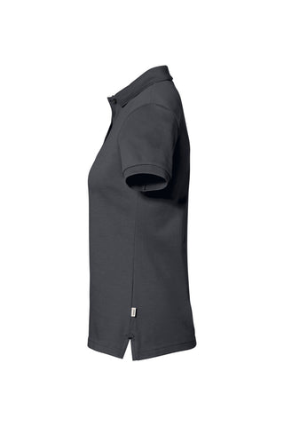 Hakro Damen Funktions Poloshirt 214 COTTONTEC® karbongrau