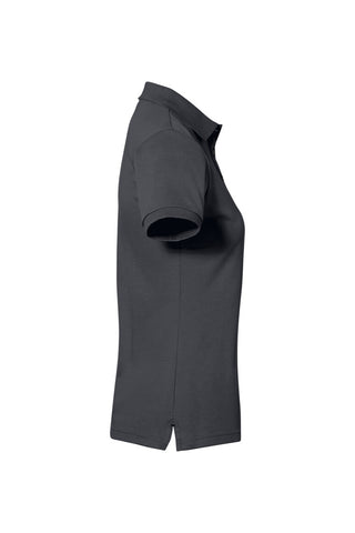 Hakro Damen Funktions Poloshirt 214 COTTONTEC® karbongrau